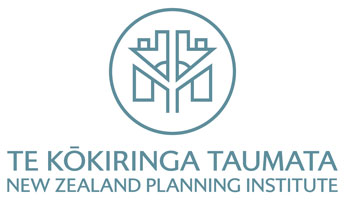 Logo of New Zealand Planning Institute Te Kokiringa Taumata